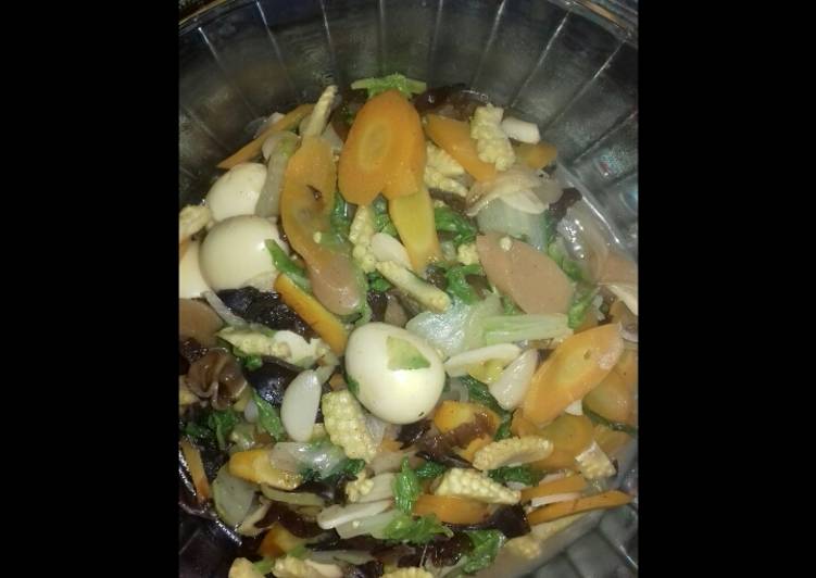 Resep Tumis sayur campur-campur By Cicik Ary