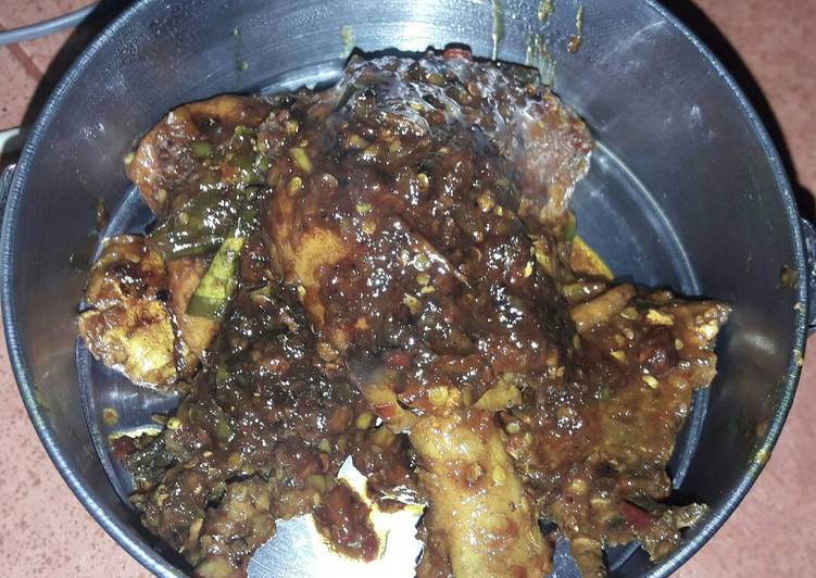 cara membuat Ayam rica pedas manis ala Eka Prastya