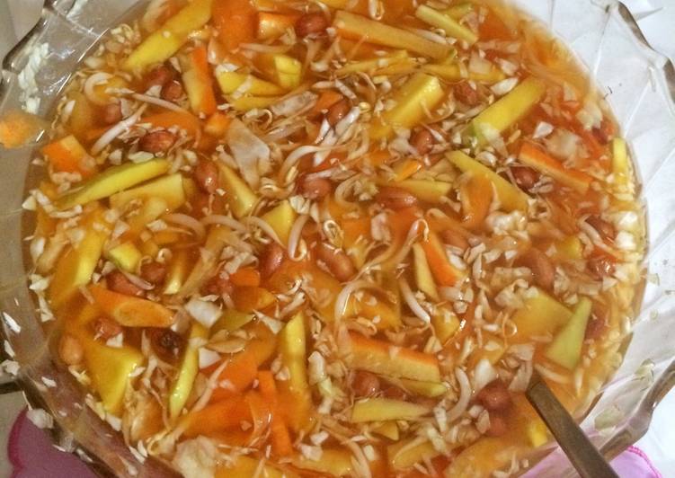 resep masakan Asinan Mangga Campur Sayur