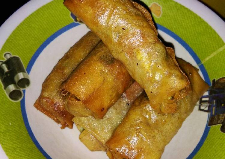 resep lengkap untuk Lumpia Isi Mi