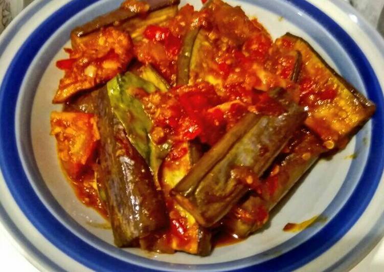 gambar untuk resep makanan Balado Terong