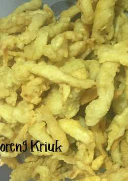 Jamur Tiram Goreng Kriuk