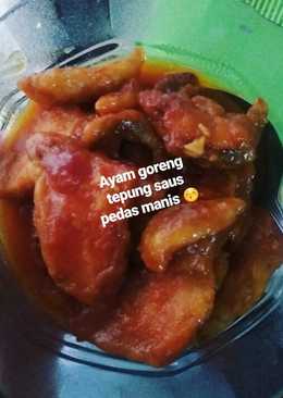 Ayam Goreng Tepung Saus Pedas Manis