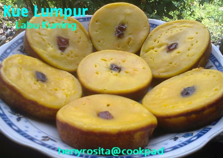 Resep Kue Lumpur Labu Kuning Kiriman dari Heny Rosita