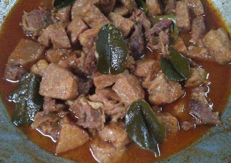 resep lengkap untuk Semur Tempe Gabus