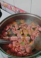 Sayur Sop Wortel dan Sosis