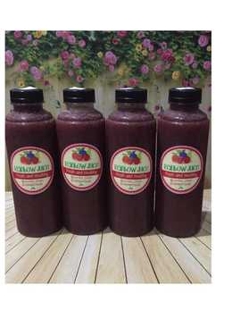 Diet Juice Papaya Lemon Melon Blackberry