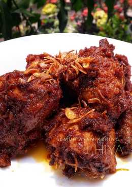 Semur ayam kering