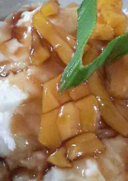 Bubur sumsum kuah gula jawa nangka