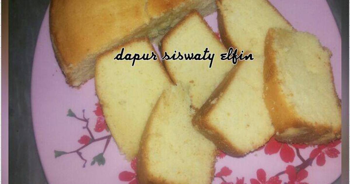 Resep Cake Susu Tahun Baru