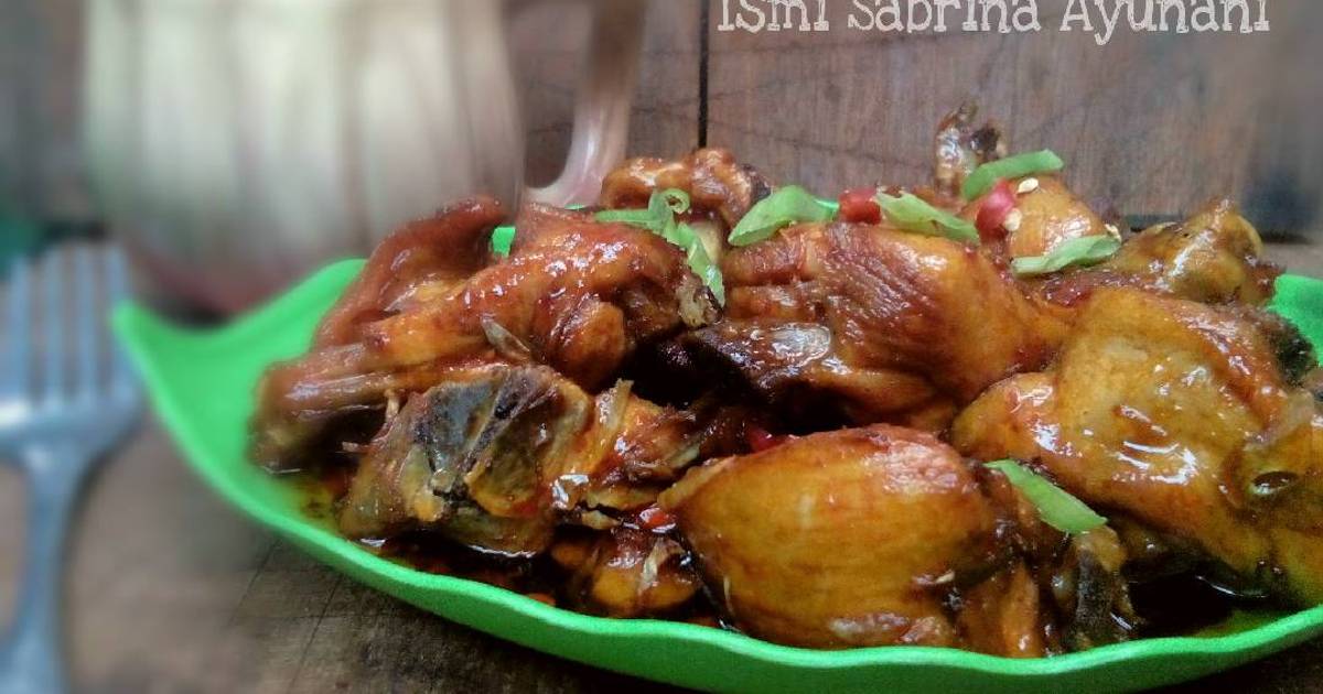 Resep Ayam Masak Kecap ala Ismi Sabrina Ayunani