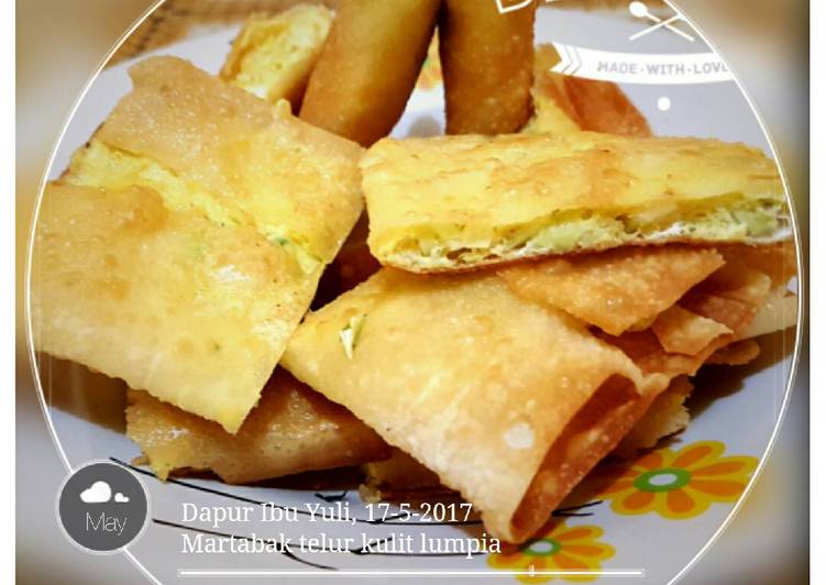 Resep Martabak telur kulit lumpia Karya Mama Ima & Sasya