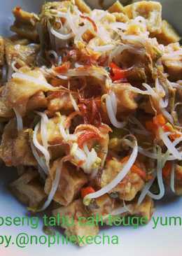 Oseng tahu toge yummy