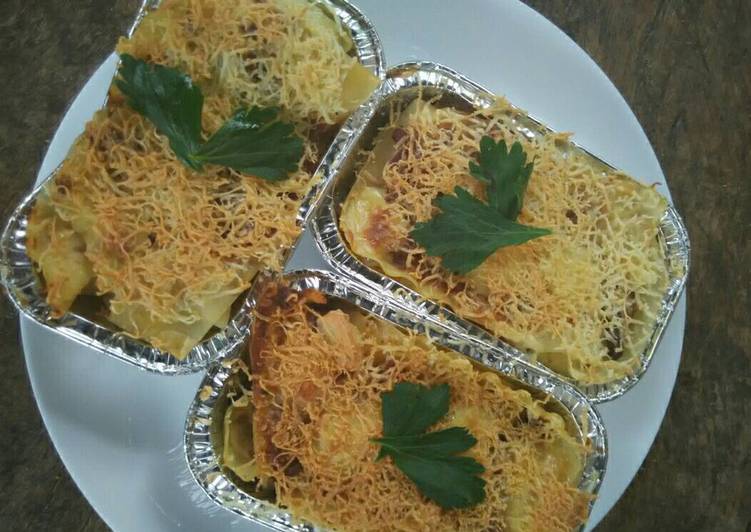 resep Simple lasagna macaroni