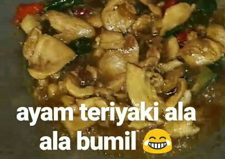 gambar untuk resep makanan Ayam teriyaki ala bumil