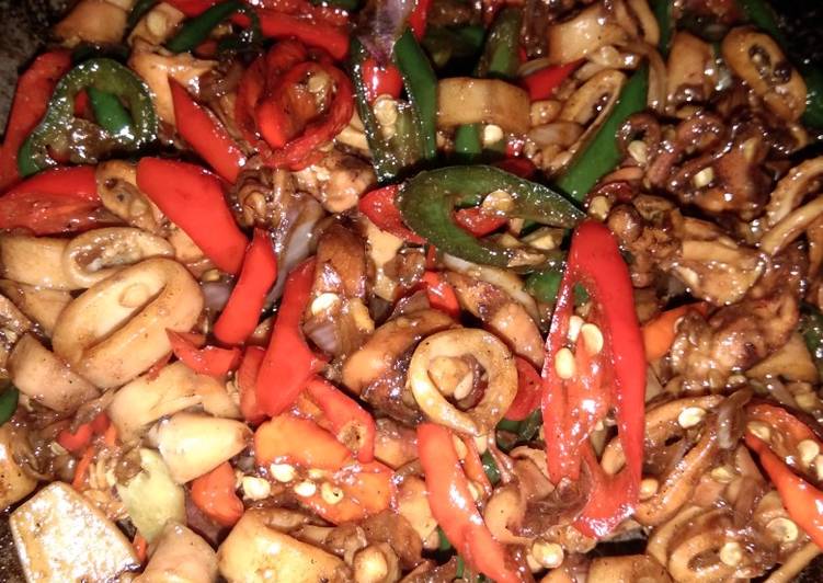  Resep Cumi asin cabe ijo oleh Kamila s Cuisine Cookpad 