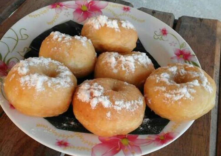 resep lengkap untuk Donat Salju ??