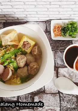 Bakso Malang Homemade empuk, kenyal,maknyoss,dijamin antigagal