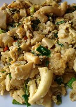 Orek Telur Jamur Tiram
