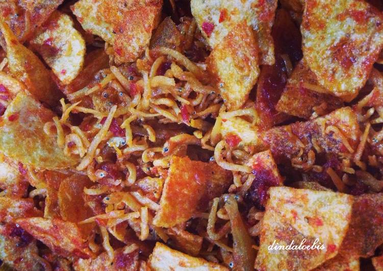 Resep Teri Medan Kentang Balado - Dinda Loebis