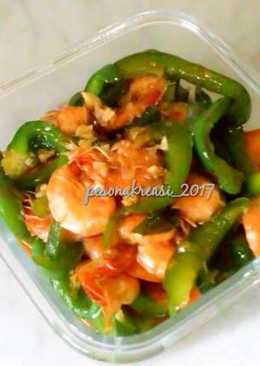 Udang Tumis Paprika