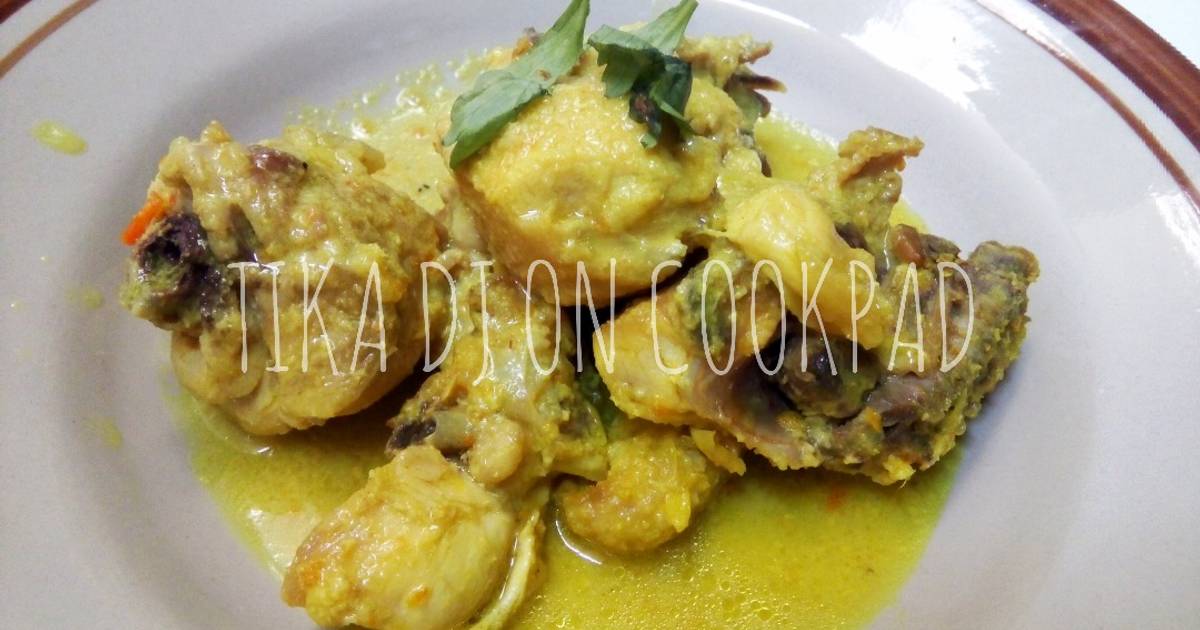 45 resep kari ayam bumbu kuning enak dan sederhana Cookpad