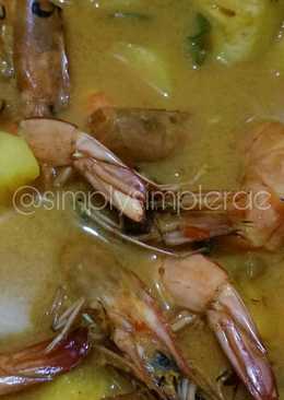 Masak Lomak Cabe Rawit Udang dengan Nanas