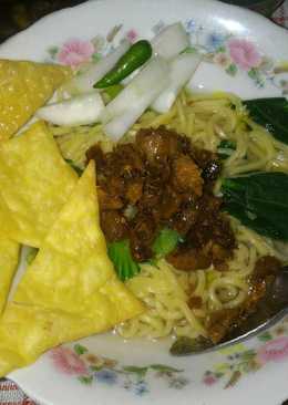 Mie ayam sehat non MSG
