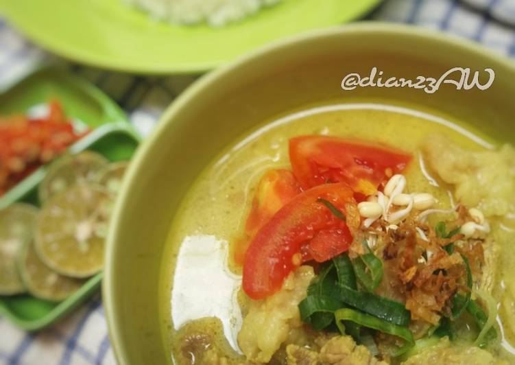 gambar untuk resep makanan Soto Daging Khas Bogor