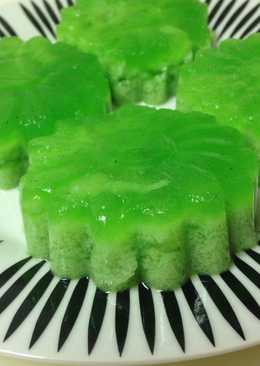 Puding lumut herbal