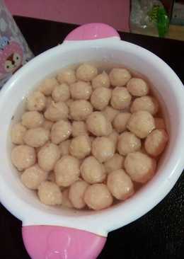 Bakso udang kenyal