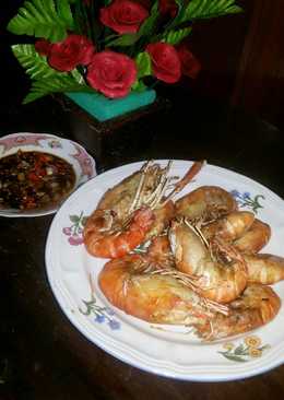 Udang goreng + Kecap jeruk ala mommy afya