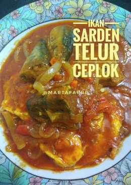 Ikan sarden telur ceplok