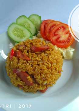 Nasi goreng sosis