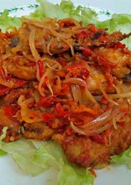 Ikan Mas CrispyÂ  Sambal Terasi