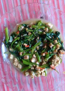 Cah kangkung Tempe balacan