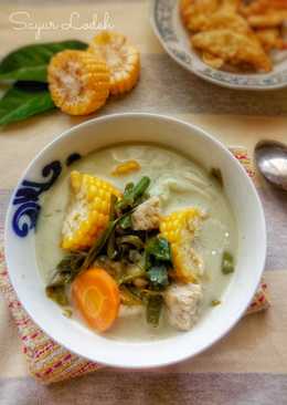 Sayur Lodeh (masakan rumah sederhana)