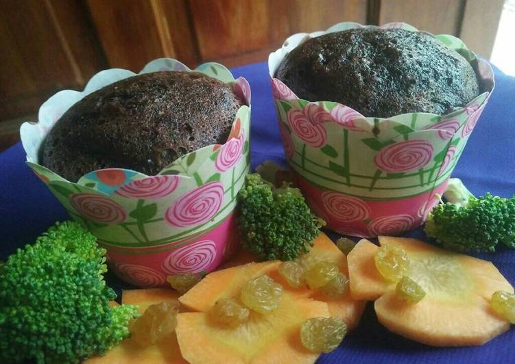 resep masakan Muffin choco kukus