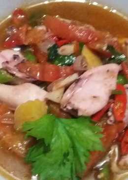 Tumis cumi basah,,