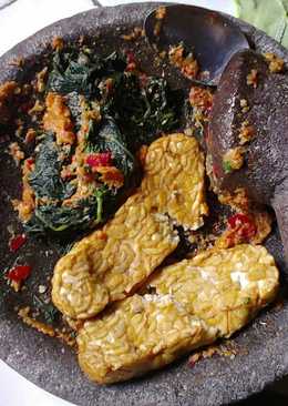 Sambal Urap Daun Ketela Rambat