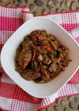 Goreng Asem Ati Ampela Ayam