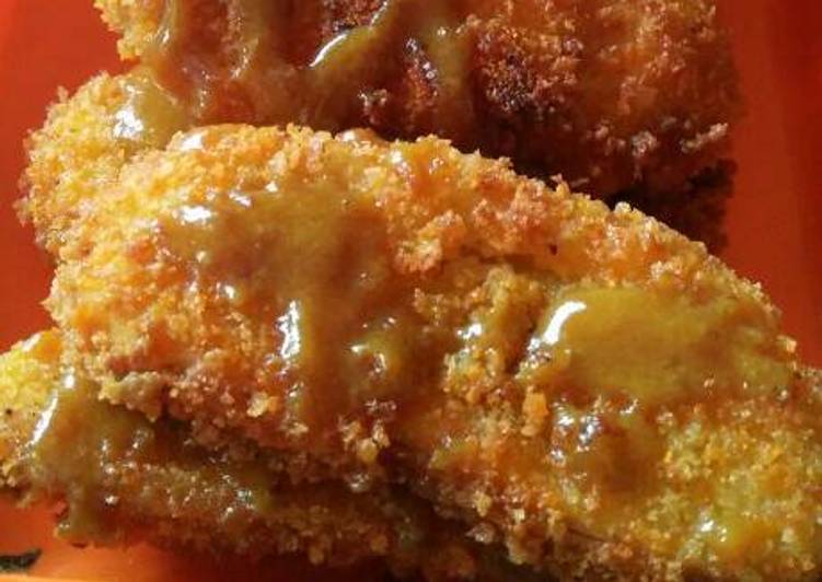 gambar untuk resep makanan Pisang goreng pasir saus jahe