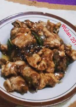 Ayam teriyaki pedas manis