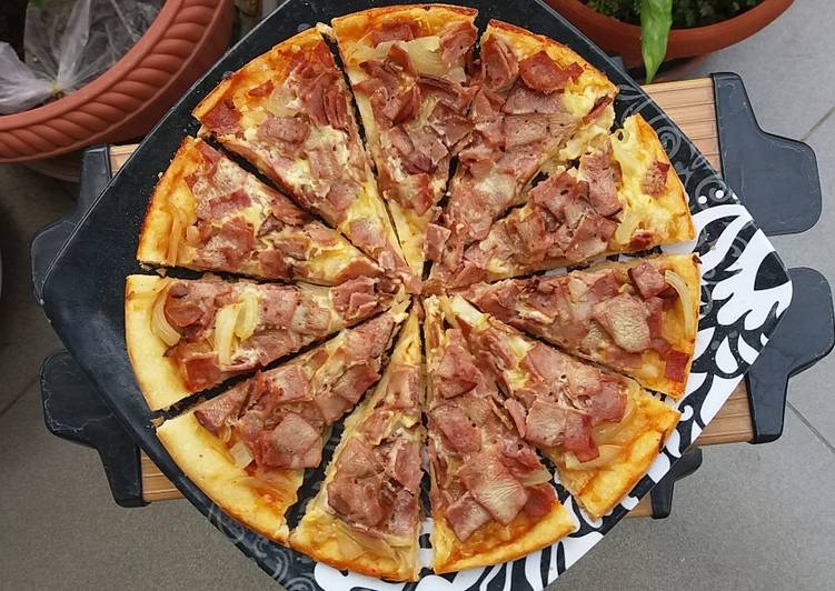 Resep 3. Pizza teflon Dari Pipi