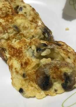 Mushroom Cheese Omellete