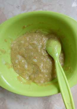 Mpasi 4bintang bubur tumis buncis, wortel&jagung manis plus ayam