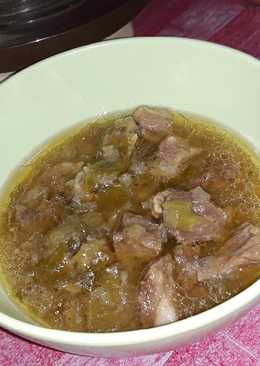 Sop Daging Kuah Pekat