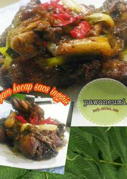 Ayam kecap saos inggris