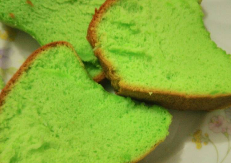 resep masakan Bolu Pandan Sederhana