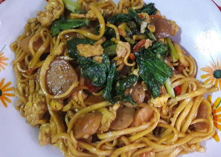 gambar untuk resep makanan Mie goreng pagi